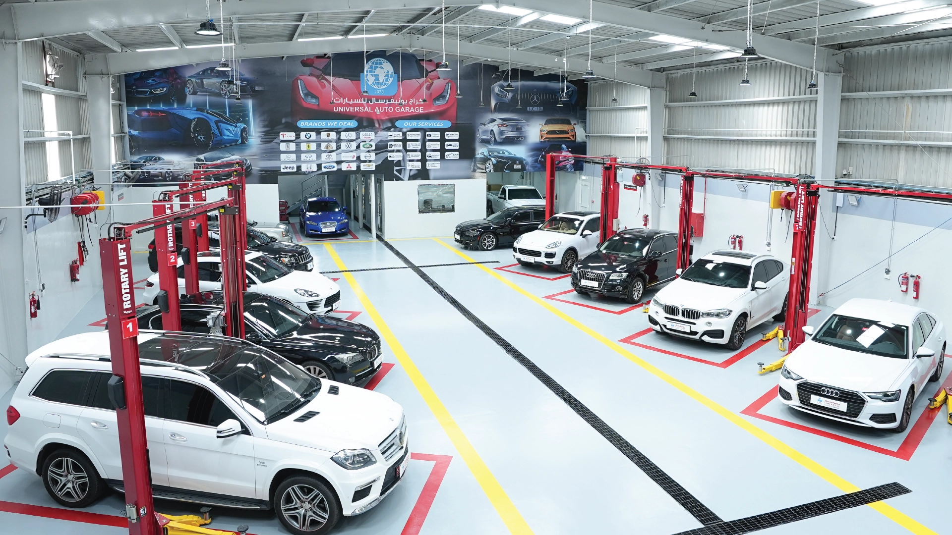 Top luxury car service center in Abu Dhabi