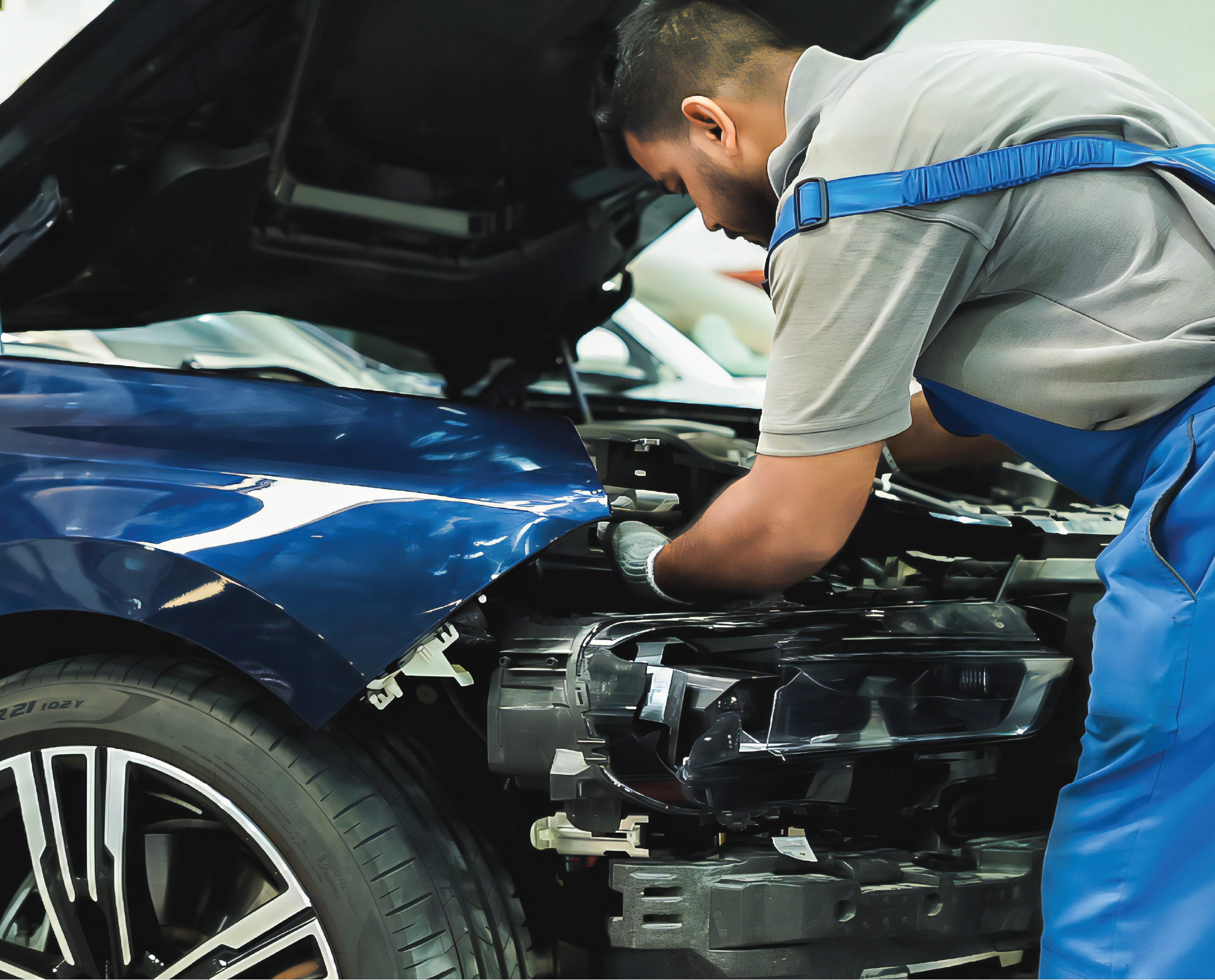 Car accident repair in Abu Dhabi