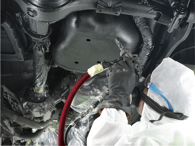 Car underbody rust proofing in Abu Dhabi