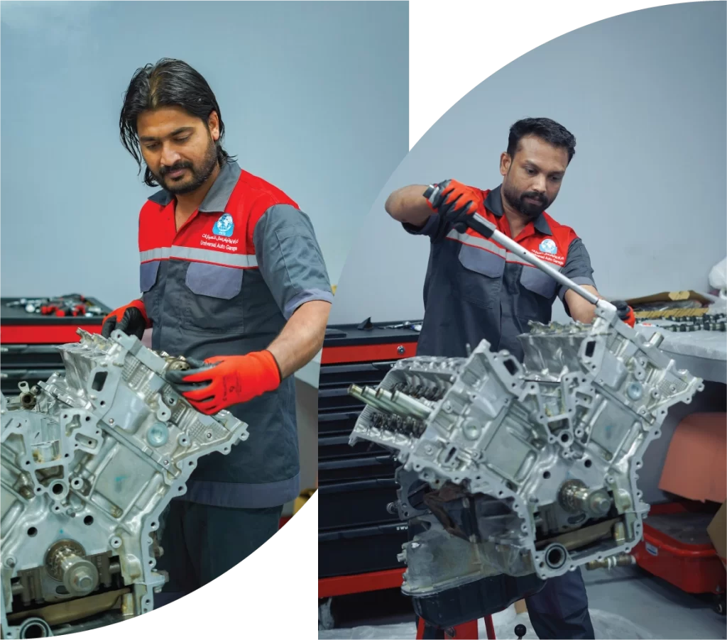 Experience car engine repair services in Abu Dhabi