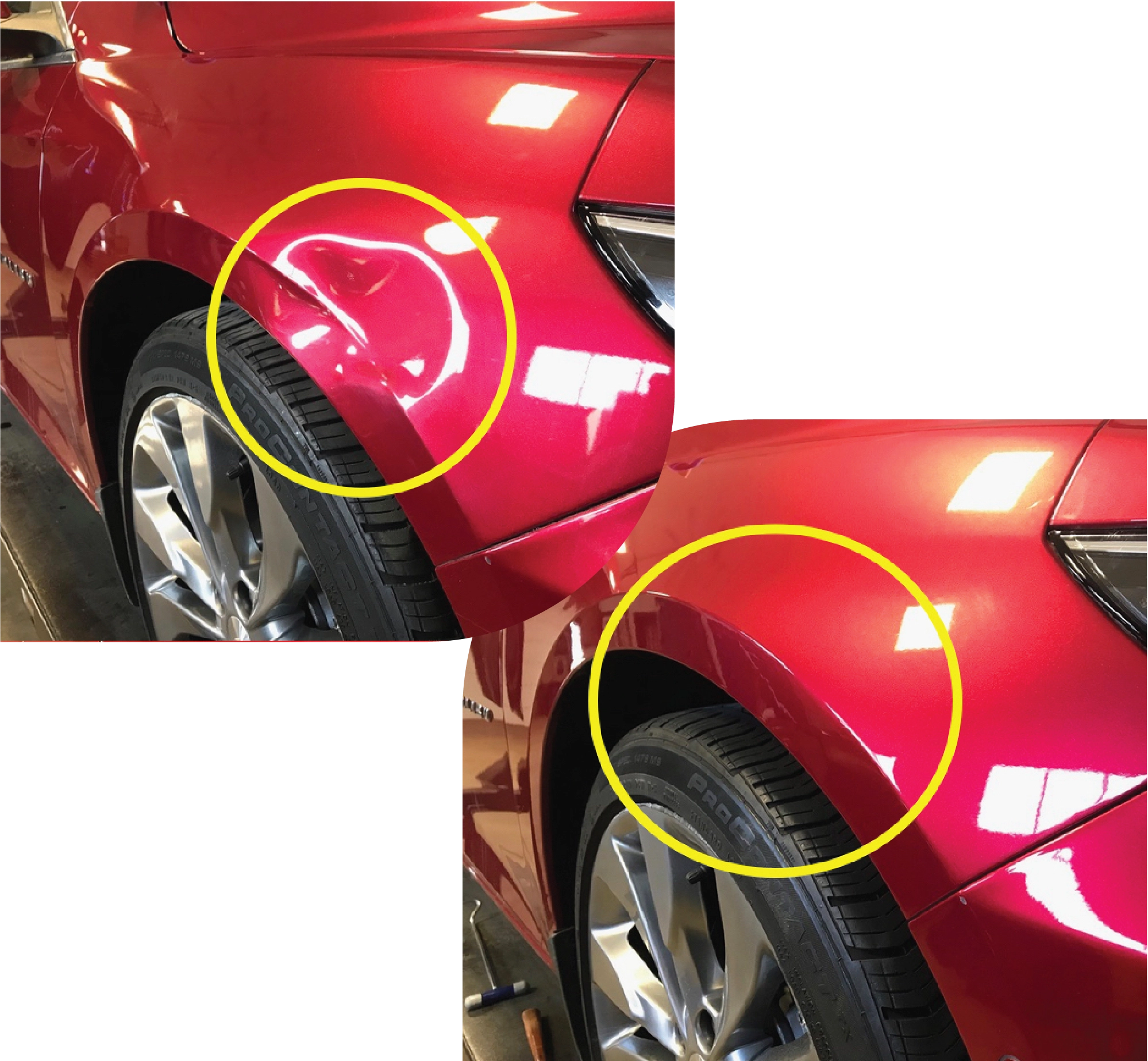 Paintless dent repair in Abu Dhabi