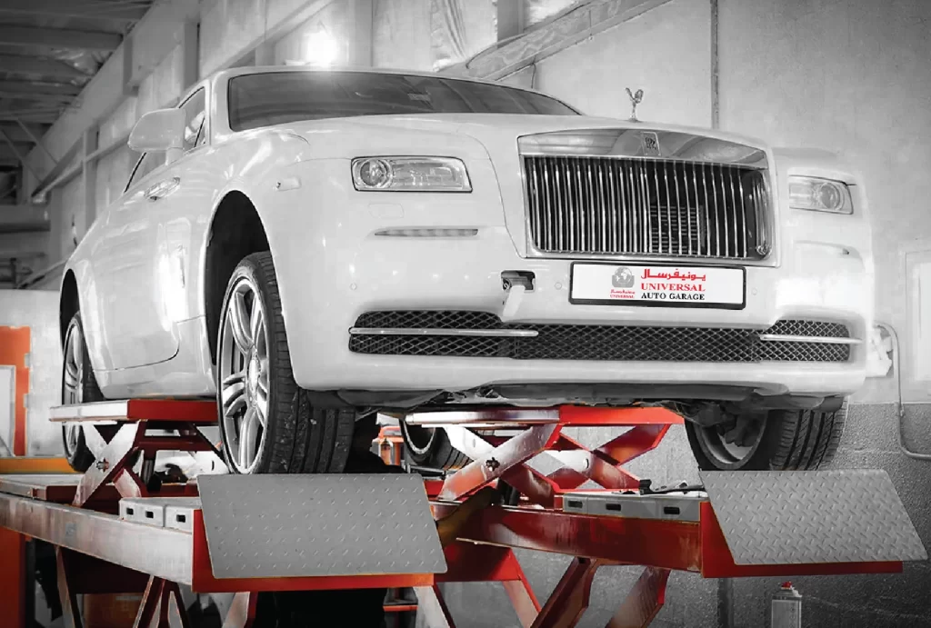 Rolls-Royce repair and service in Abu Dhabi